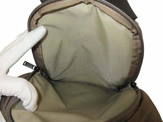 中古】ポーター PORTER リュックサック ムースデイパック グレージュ S