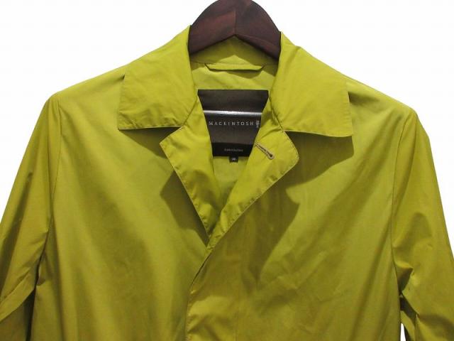 中古】マッキントッシュ MACKINTOSH ステンカラーコート スプリング