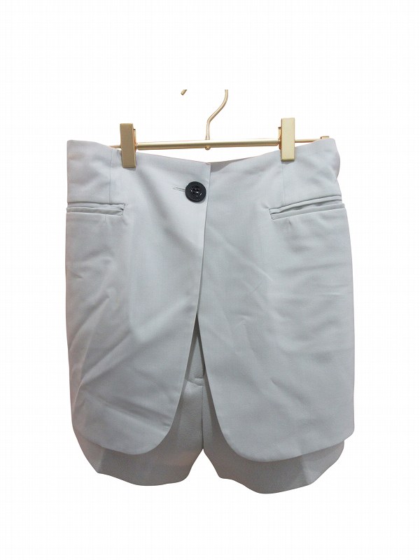 【中古】サカイ sacai 21AWウールスカート レディース