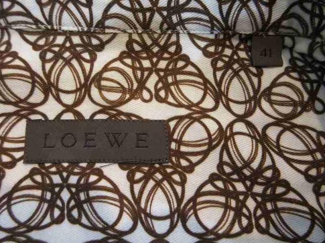 【中古】ロエベ LOEWE シャツ 長袖 アナグラム 41サイズ メンズ_3