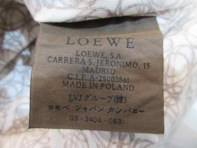 【中古】ロエベ LOEWE シャツ 長袖 アナグラム 41サイズ メンズ_6