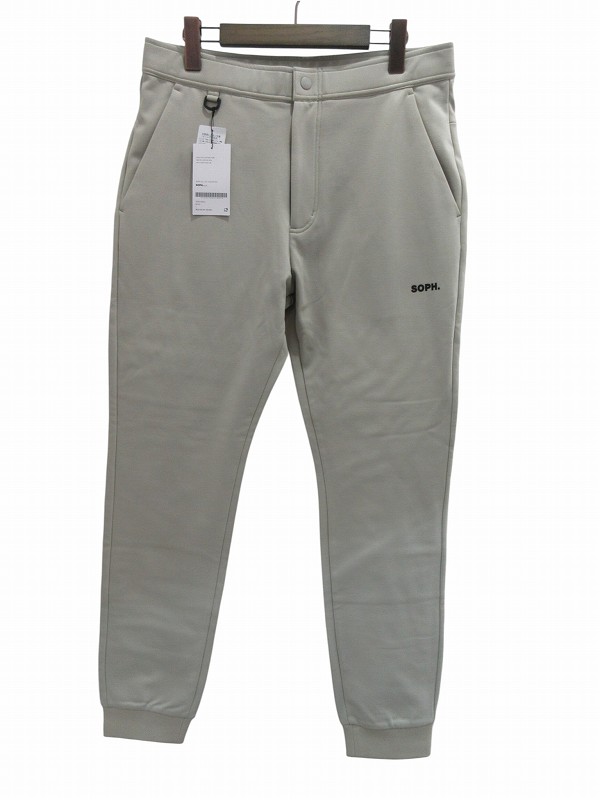 【中古】未使用品 エフシーレアルブリストル F.C.Real Bristol FCRB パンツ スウェット ベージュ Lサイズ メンズ
