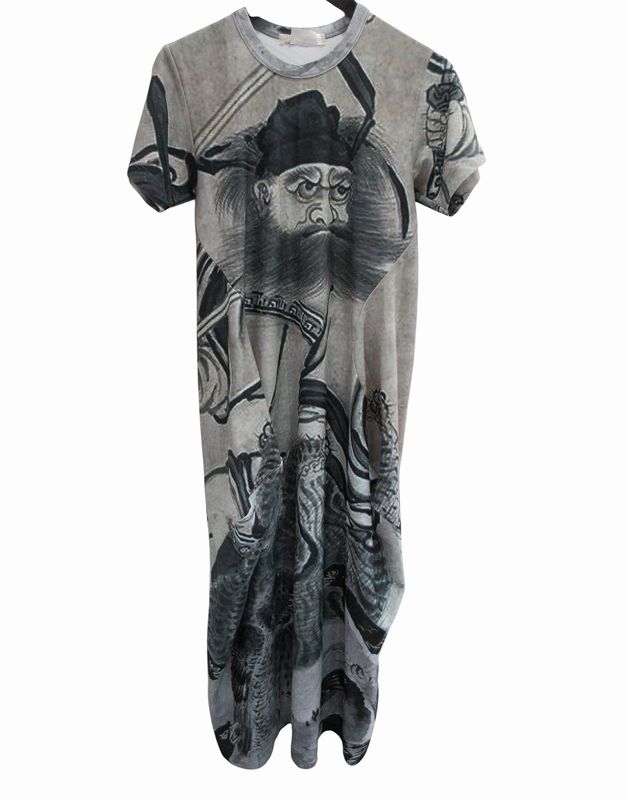【中古】コムデギャルソン COMME des GARCONS ワンピース ロング ストレッチ 雪村周継 GA-T021 XS レディース