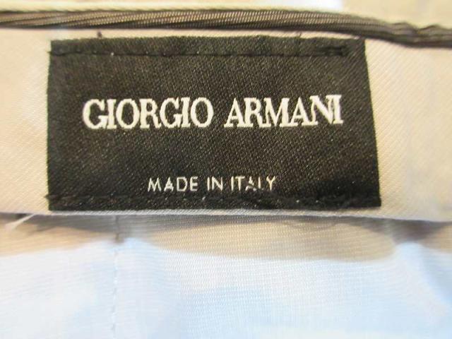 【中古】未使用品 ジョルジオアルマーニ GIORGIO ARMANI パンツ スラックス ベージュ メンズ_2