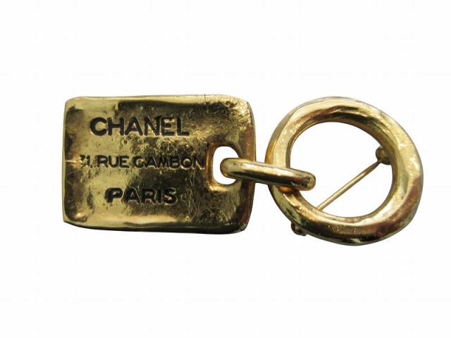 【中古】未使用品 シャネル CHANEL ファッション小物 ブローチ ペンダントトップ ヴィンテージ 31 RUE CAMBON メンズ レディース
