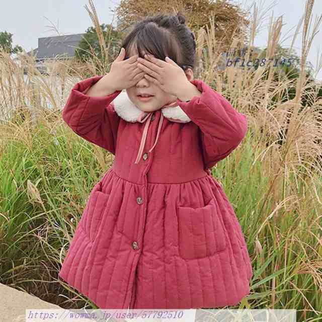 子供服 中綿ジャケット キッズ コート 韓国子供服 子ども服 綿服 秋冬