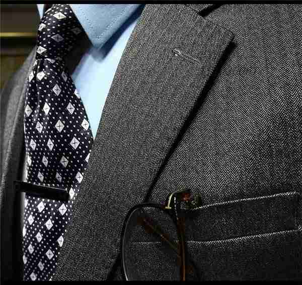 スーツ メンズ ビジネススーツ セットアップ ダークグレー 細身 結婚式 秋 ベスト追加可能 紳士服 3点セットスーツ 春｜au PAY マーケット