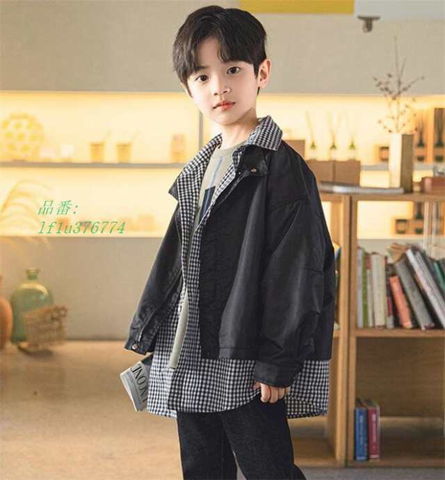 ジャケット 男の子 春コート ベビー 切替キッズ ボーイズ 洋服