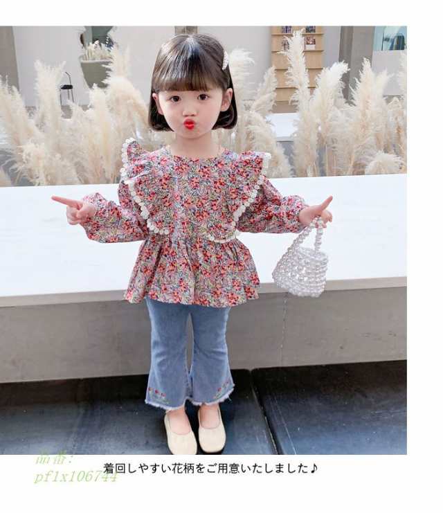 長袖ブラウス 子供服 長袖Tシャツ 花柄 女の子 キッズ 春 おしゃれ プルオーバー 華やか キレイめ 女児 長袖 春トップス 可愛い  レースの通販はau PAY マーケット Aimee Shop au PAY マーケット－通販サイト