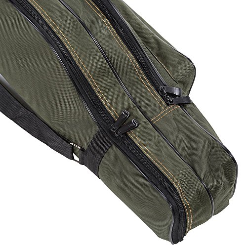 1cm ロッドケース 釣りロッド 釣竿ケース フィッシングバッグ 肩掛け 大容量 釣り竿入れ 折畳の通販はau Pay マーケット Unveil