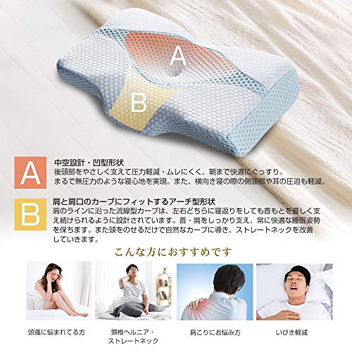 Myefoam 日本特許品 枕 安眠 人気 肩こり まくら 低反発 中空設計 頭 頚椎 肩をやさしく支える 健康枕 頚椎サポート いびき防止 快の通販はau Pay マーケット 九州流通プラザwowma 店
