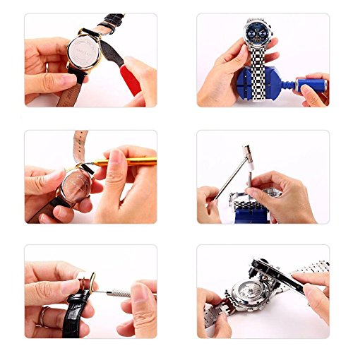 Shizak 時計修理工具セット 腕時計工具キット 腕時計修理工具セット ウォッチツール 時計工具セット 腕時計ベルト調整 工具 コマ調整の通販はau Pay マーケット Atarime Store Au Pay マーケット店