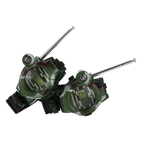 Yekoo ウォッチ型 トランシーバー 子供用 多機能時計 子供のおもちゃ 通信範囲150m スパイゲーム カモフラージュ 男女兼用 2台セットの通販はau Wowma Adastraネットショップ