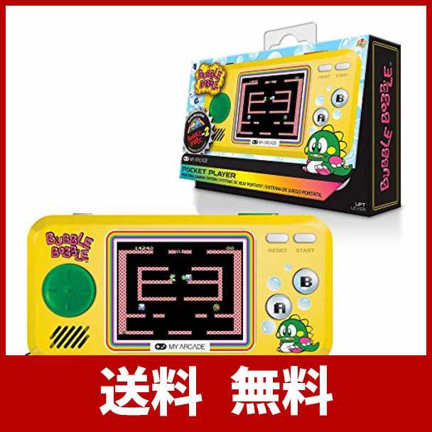 Myarcade バブルボブル ポケットプレーヤー イエロー ブラック Dgunl 3248の通販はau Pay マーケット グッドプライス 本店