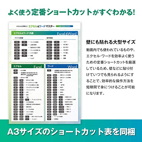 エクセル 入門 ワード 初心者 最新19 16 13 10対応 特典タイピングソフト スマホ Tv 視聴可 みるみる即戦力 エクセル ワーの通販はau Pay マーケット M S Online