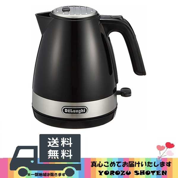 ≪超目玉☆12月≫ DeLonghi KBLA1200J-BK デロンギ 電気ケトル 新品未 ...