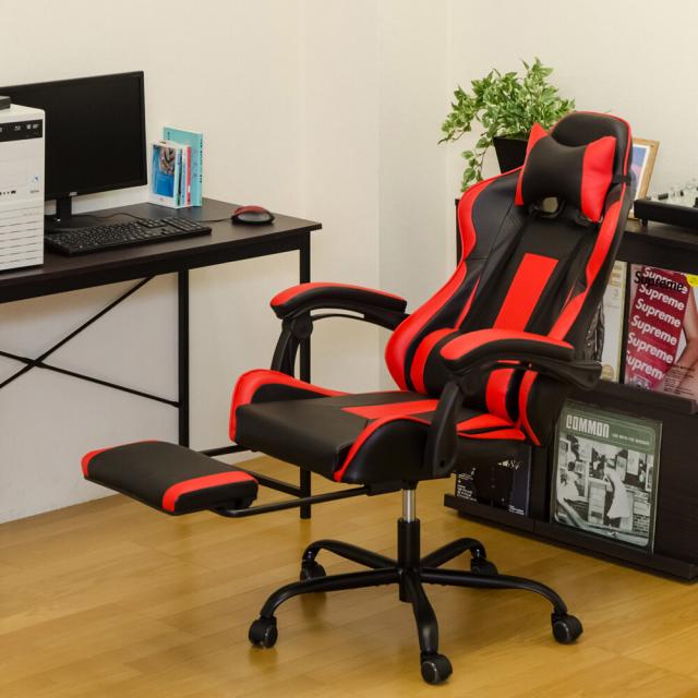 フルフラットバケットレーシングチェア 椅子 リクライニング