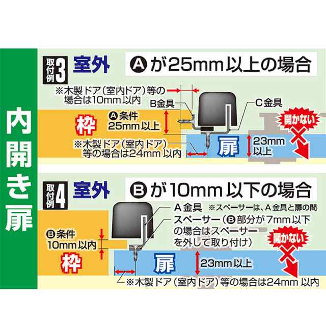 どあロックガード ディンプルキー式 外開き 内開き兼用 ネジ止めタイプ N 1073 鍵 カギ 補助錠 防犯 玄関 ロッカーの通販はau Pay マーケット 防犯グッズのあんしん壱番