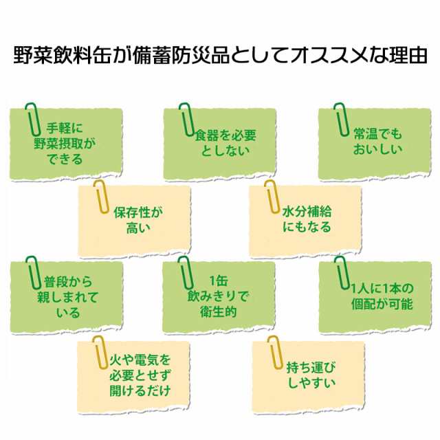 2022秋冬新作 長期保存用 飲料 非常食 単品1缶 KAGOME 5年保存