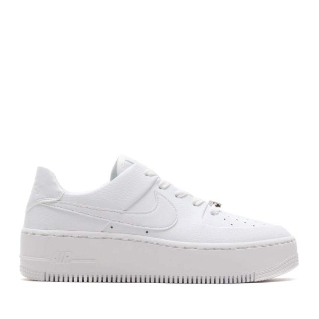 [ナイキ] エア フォース 1 セージ LOW [W AF1 SAGE LOW] ホワイト/ホワイト/ホワイト AR5339-100 日本国内正規品