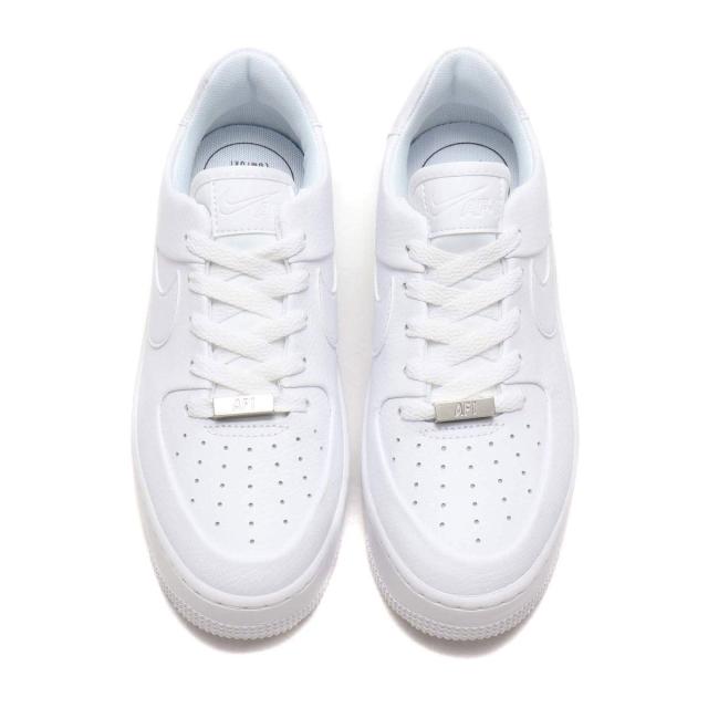 [ナイキ] エア フォース 1 セージ LOW [W AF1 SAGE LOW] ホワイト/ホワイト/ホワイト AR5339-100 日本国内正規品