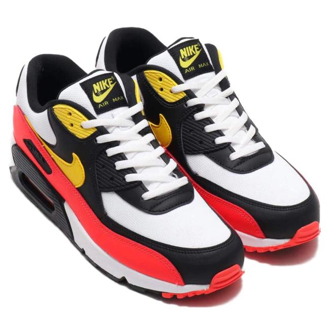 ナイキ エア マックス 90 エッセンシャル Air Max 90 Essential ホワイト ブラック ブライトクリムゾン クロムイエロー Aj1285 109 の通販はau Pay マーケット Archtrade