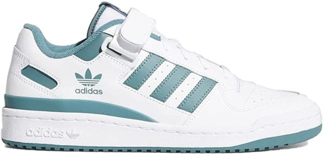 [アディダス] フォーラム ロー [FORUM LOW] フットウェアホワイト/フットウェアホワイト/ヘイジーエメラルド  FY7758 日本国内正規品 の通販はローカット