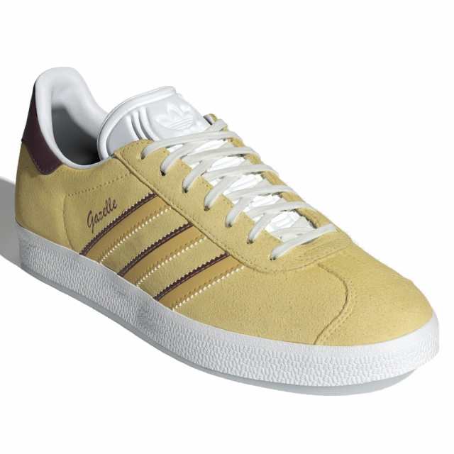 [アディダス] ガゼル [W GAZELLE] オールモストイエロー/オート/マルーン IE0443 日本国内正規品 の通販は