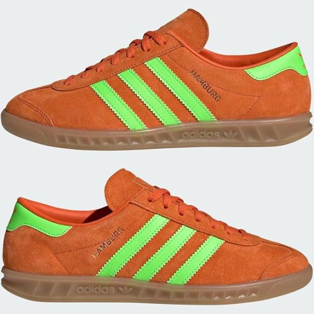 [アディダス] ハンブルク [HAMBURG] オレンジ/ソーラーグリーン/ガム IH5460 アディダス] ハンブルク [HAMBURG] オレンジ/ソーラーグリーン/ガム