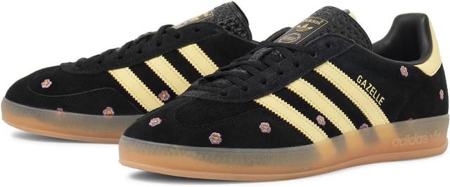 [アディダス] ガゼル インドア [W GAZELLE INDOOR] コアブラック/アーモンド/シルバー IF4490 日本国内正規品 の通販は