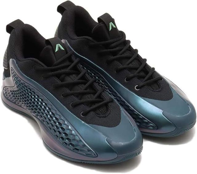 [アディダス] アンソニー エドワーズ 1 ロー [ANTHONY EDWARDS 1 LOW TRAINERS] ブルー/コアブラック/スクリーミンググリーン JQ6135