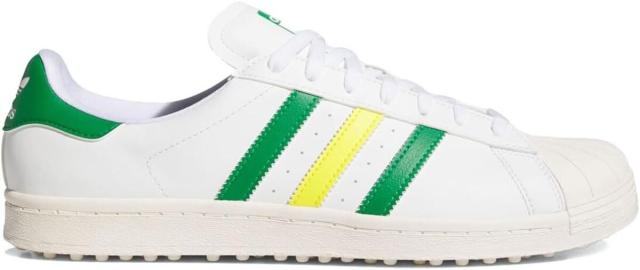 [アディダス] SS80 ゴルフ SL [SS80 GOLF SL] クラウドホワイト/グリーン/イエロー IH8535