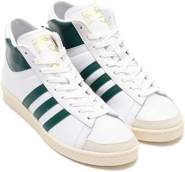 [アディダス] ジャバー ハイ [JABBAR HI] クラウドホワイト/カレッジグリーン/オフホワイト JI3444