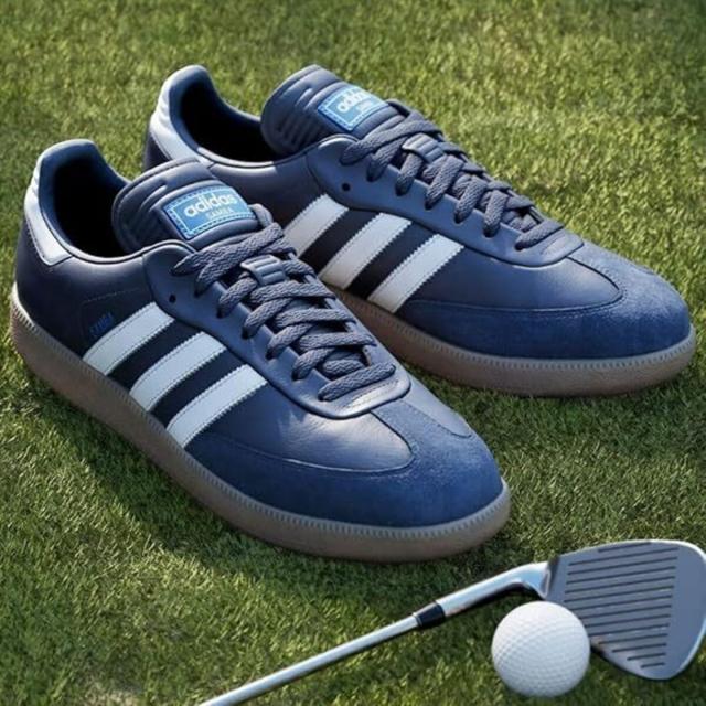アディダス] サンバ ゴルフ フルグレインレザー [SAMBA GOLF FULL