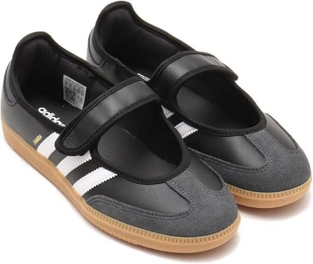 [アディダス] サンバ OG [W SAMBA OG] カーボン/クラウドホワイト/コアブラック JQ6445