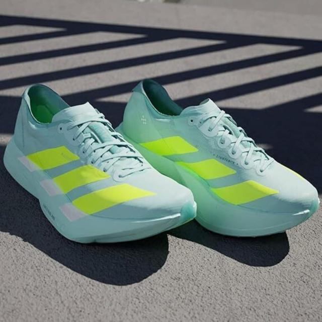 [アディダス] アディゼロ アディオス プロ 4 [W ADIZERO ADIOS PRO 4] ブルー/ルシッドレモン/ミントトン JR1243_3