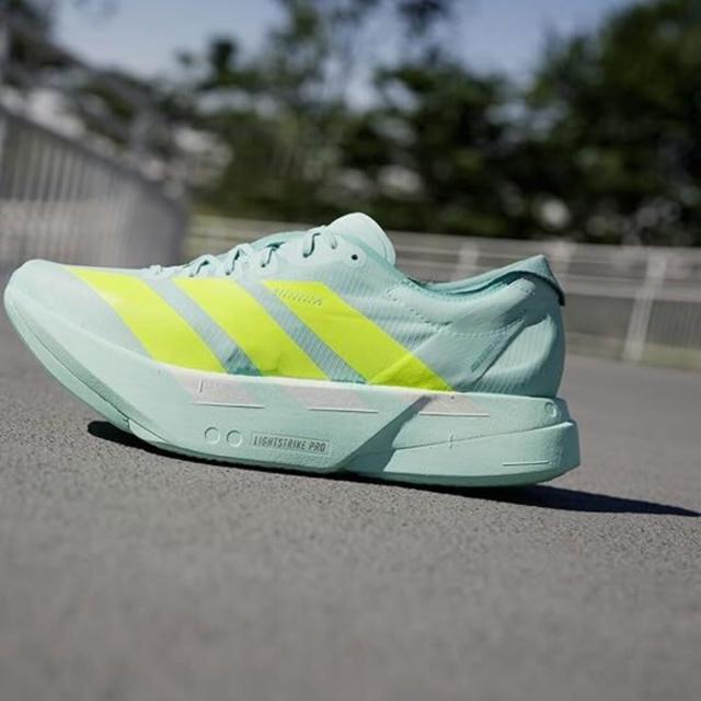 [アディダス] アディゼロ アディオス プロ 4 [W ADIZERO ADIOS PRO 4] ブルー/ルシッドレモン/ミントトン JR1243_7