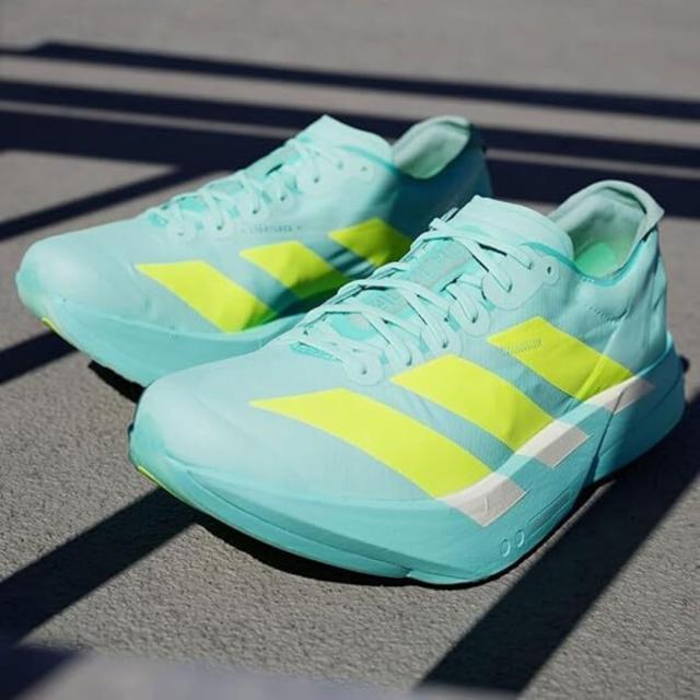 [アディダス] アディゼロ アディオス プロ 4 [ADIZERO ADIOS PRO 4] ブルー/ルシッドレモン/ミントトン JR1251_6