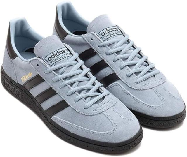 [アディダス] ハンドボール スペツィアル [HANDBALL SPEZIAL] ライトブルー/コアブラック/ゴールド JR3668