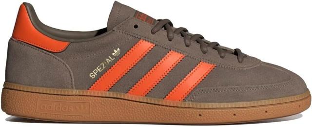 [アディダス] ハンドボール スペツィアル [HANDBALL SPEZIAL] カーゴブラウン/オレンジ/ゴールドメタリック JR3846