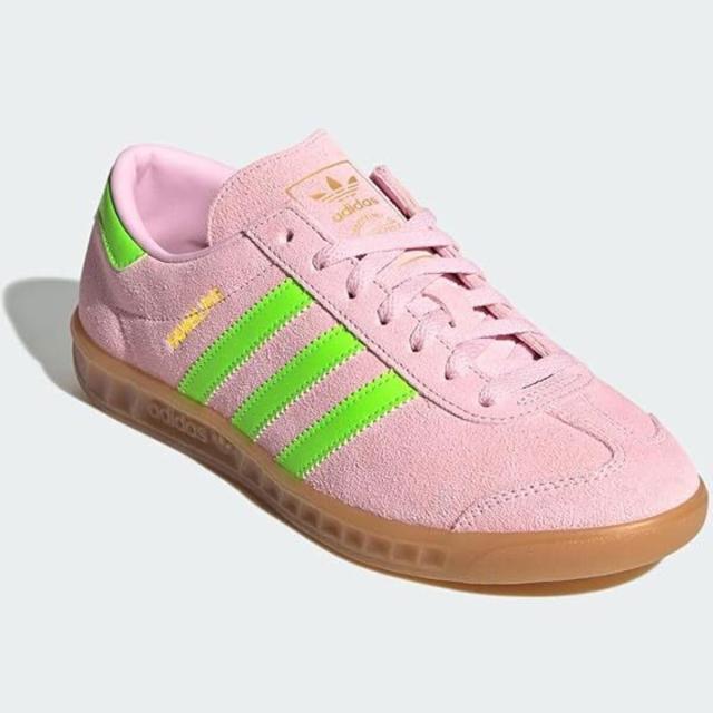 アディダス] ハンブルク [W HAMBURG] クリアピンク/ソーラーグリーン