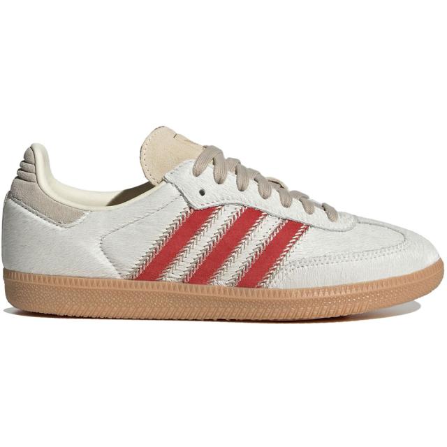 [アディダス] サンバ OG [W SAMBA OG] Wonder Beige/Cream White/Better Scarlet JS3935