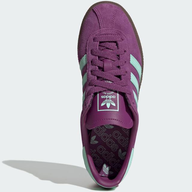 [アディダス] ミュンヘン [MUENCHEN SHOES] リッチモーヴ/クリアミント/ガム JS3995 アディダス] ミュンヘン MUENCHEN SHOES リッチモーヴ/クリアミント