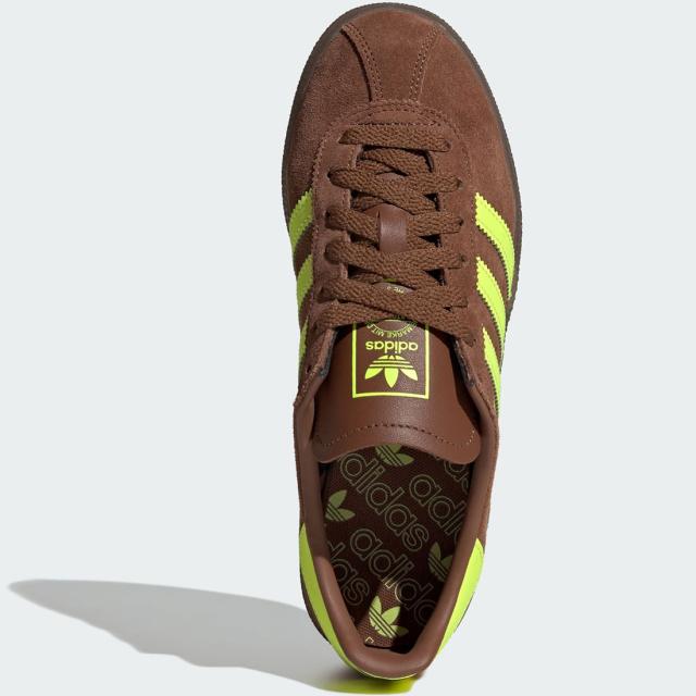 [アディダス] ミュンヘン [MUENCHEN SHOES] プリラブドブラウン/ソーラーイエロー/ガム JS3996 アディダス] ミュンヘン [MUENCHEN SHOES] プリラブドブラウン