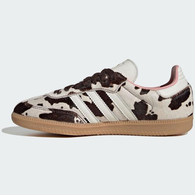 [アディダス] サンバOG [SAMBA OG SHOES] ダークブラウン/オフホワイト/ガム JR1256