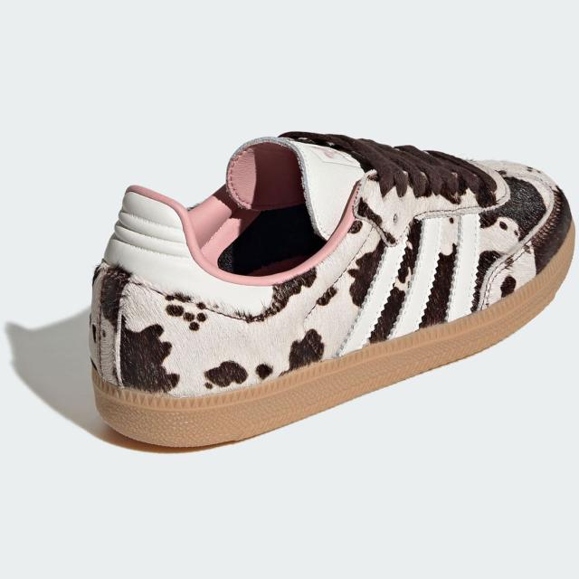 [アディダス] サンバOG [SAMBA OG SHOES] ダークブラウン/オフホワイト/ガム JR1256