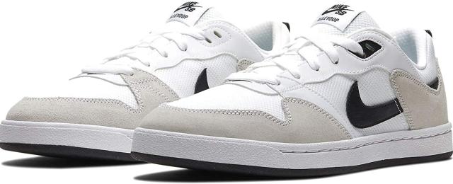 [ナイキ] エスビー アリウープ [SB Alleyoop] ホワイト/ホワイト/ブラック CJ0882-100