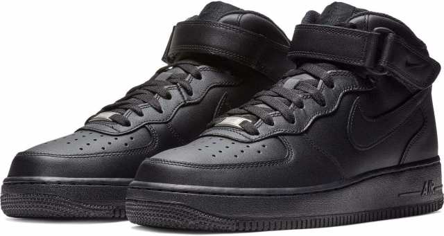 [ナイキ] エア フォース ワン ミッド'07[AIR FORCE 1 MID '07]ブラック/ブラックCW2289-001 正規品