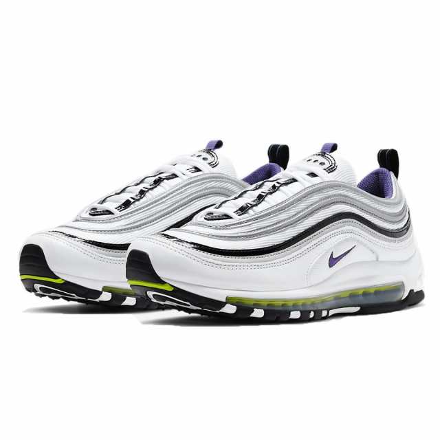 ナイキ エア マックス 97 Air Max 97 ホワイト ブラック シグナルブルー コートパープル Dd9598 100 日本国内正規品 の通販はau Pay マーケット Archtrade