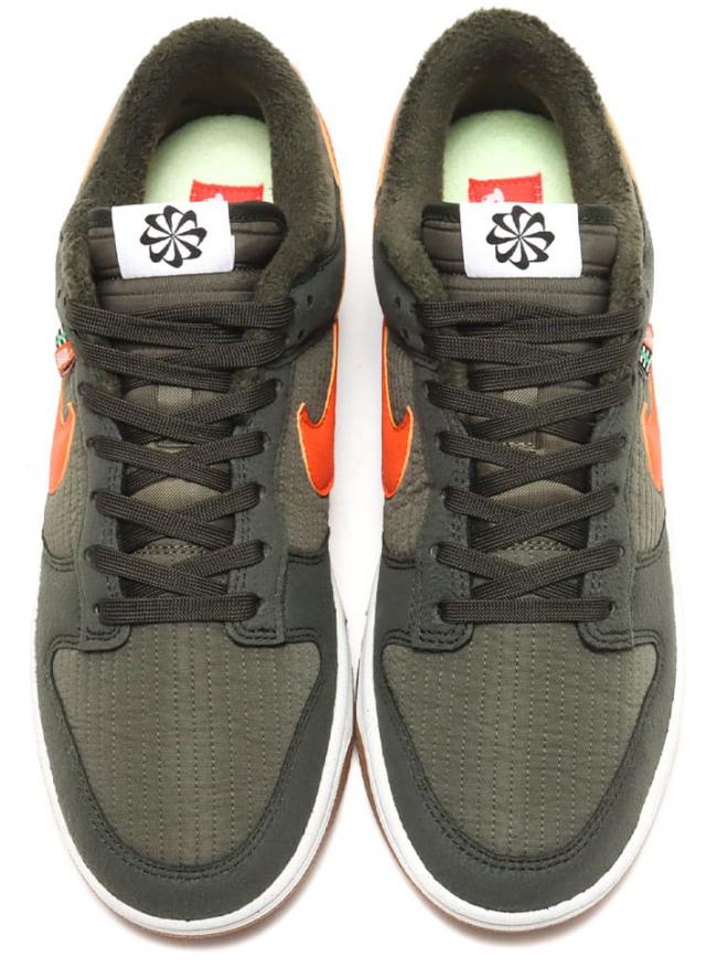 [ナイキ] ダンク LOW レトロ ネクスト ネイチャー [DUNK LOW RETRO NN] セコイア/ミディアムオリーブ/セイル/オレンジ  DD3358-300 正規品 ナイキ] ダンク LOW レトロ ネクスト ネイチャー [DUNK LOW RETRO NN